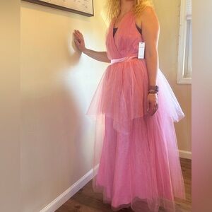 Graceful Movements Rose Maxi Dress- by Red Dress Boutique